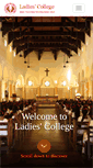 Mobile Screenshot of ladiescollege.lk